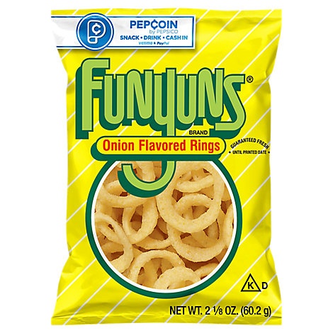 slide 1 of 1, Funyuns Onion, 2.125 oz