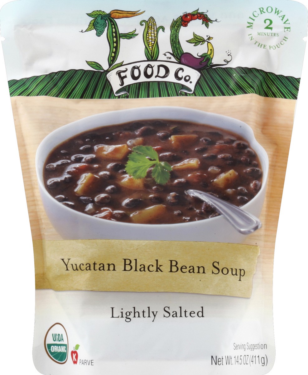 slide 2 of 2, Fig Food Co. Yucatan Black Bean Soup Og2, 14.5 oz