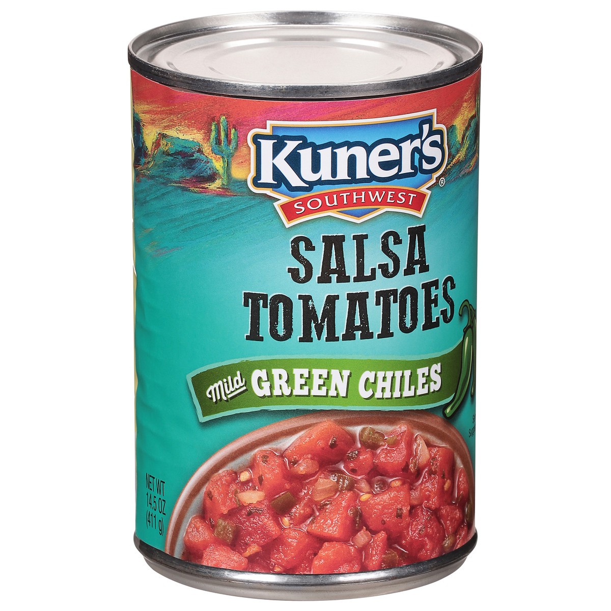 slide 2 of 9, Kuner's Southwestern Kuners Southwest Salsa Tomatoes with Mild Jalapenos, 14.5 oz