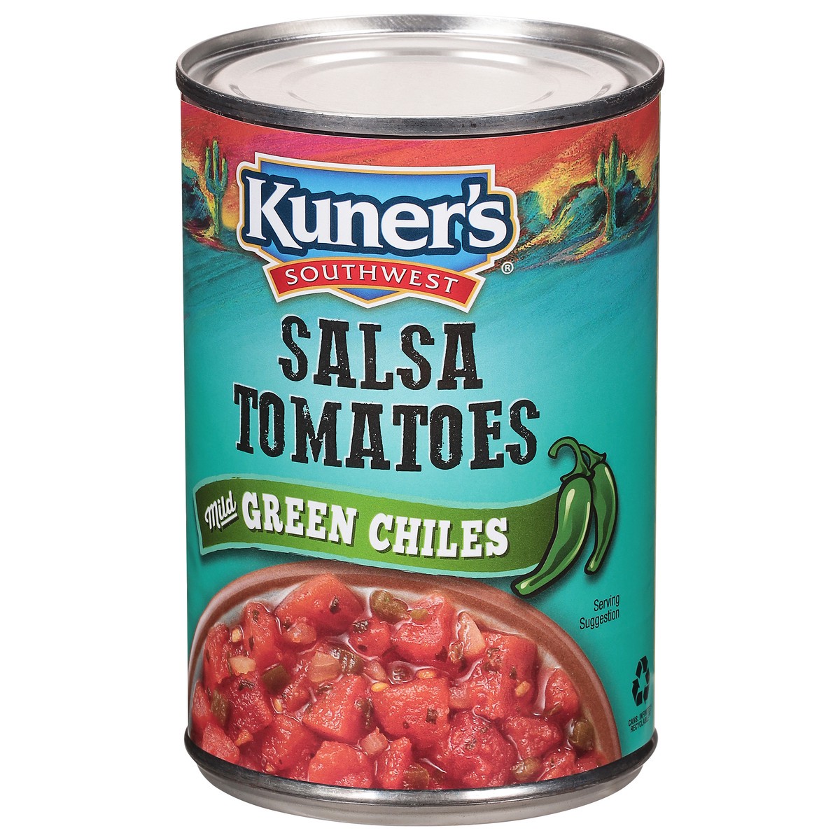 slide 3 of 9, Kuner's Southwestern Kuners Southwest Salsa Tomatoes with Mild Jalapenos, 14.5 oz