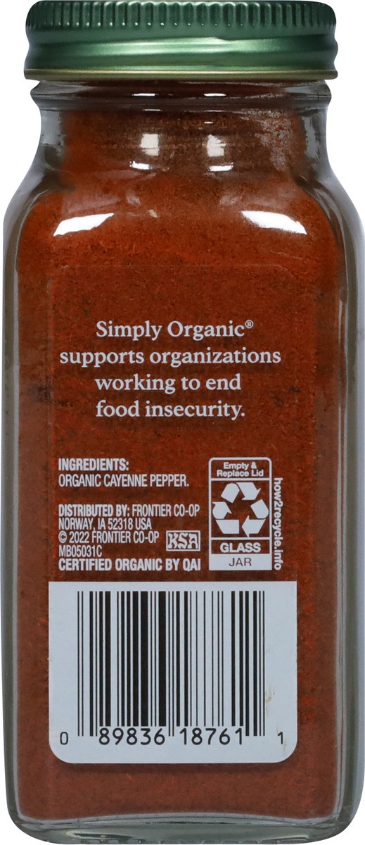 slide 5 of 9, Simply Organic Cayenne, 2.89 oz