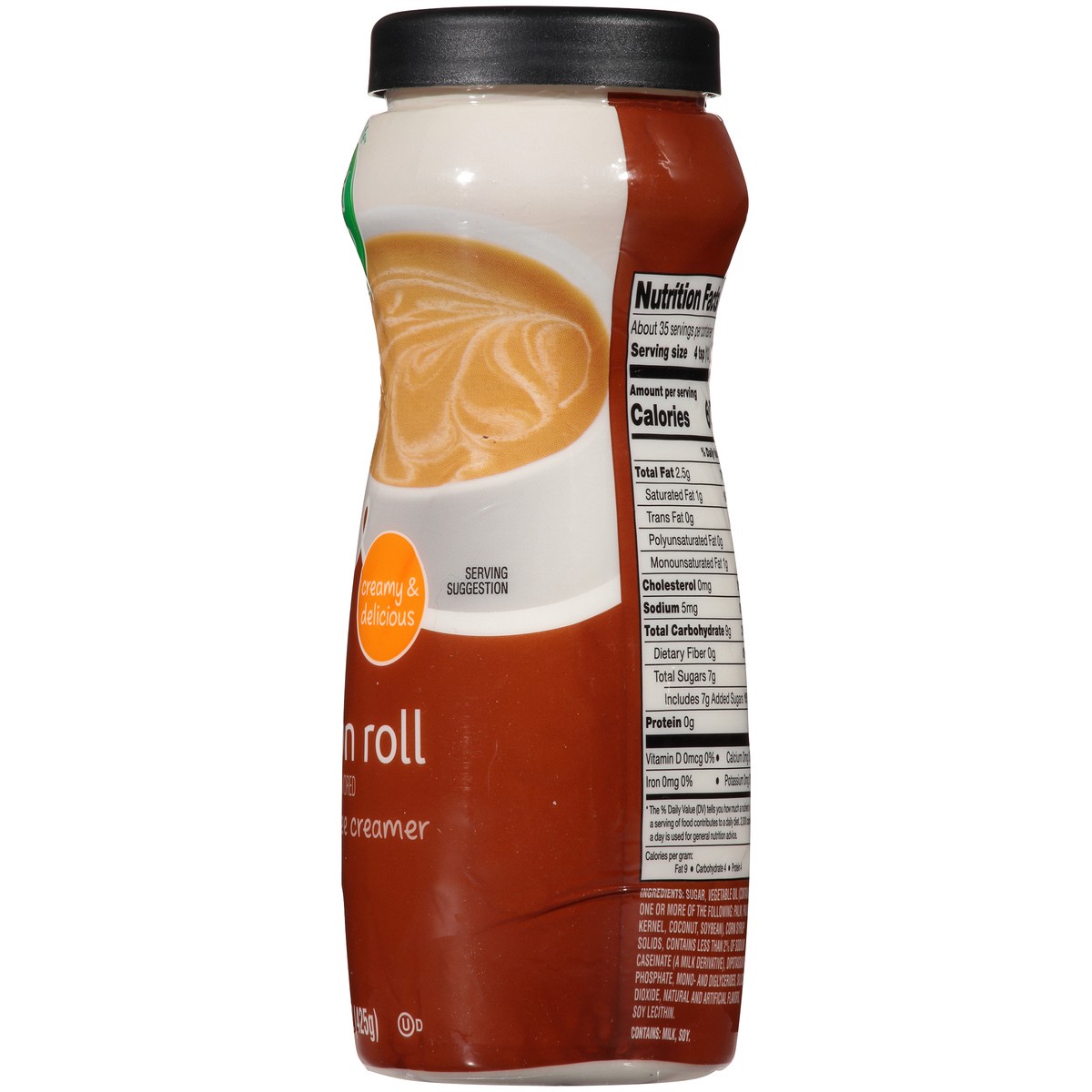 slide 5 of 13, Food Club Cinnamon Roll Non-Dairy Coffee Creamer, 15 oz