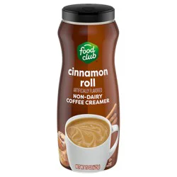 Food Club Cinnamon Roll Non-Dairy Coffee Creamer 15 oz