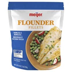 Meijer Flounder Fillets 1Lb