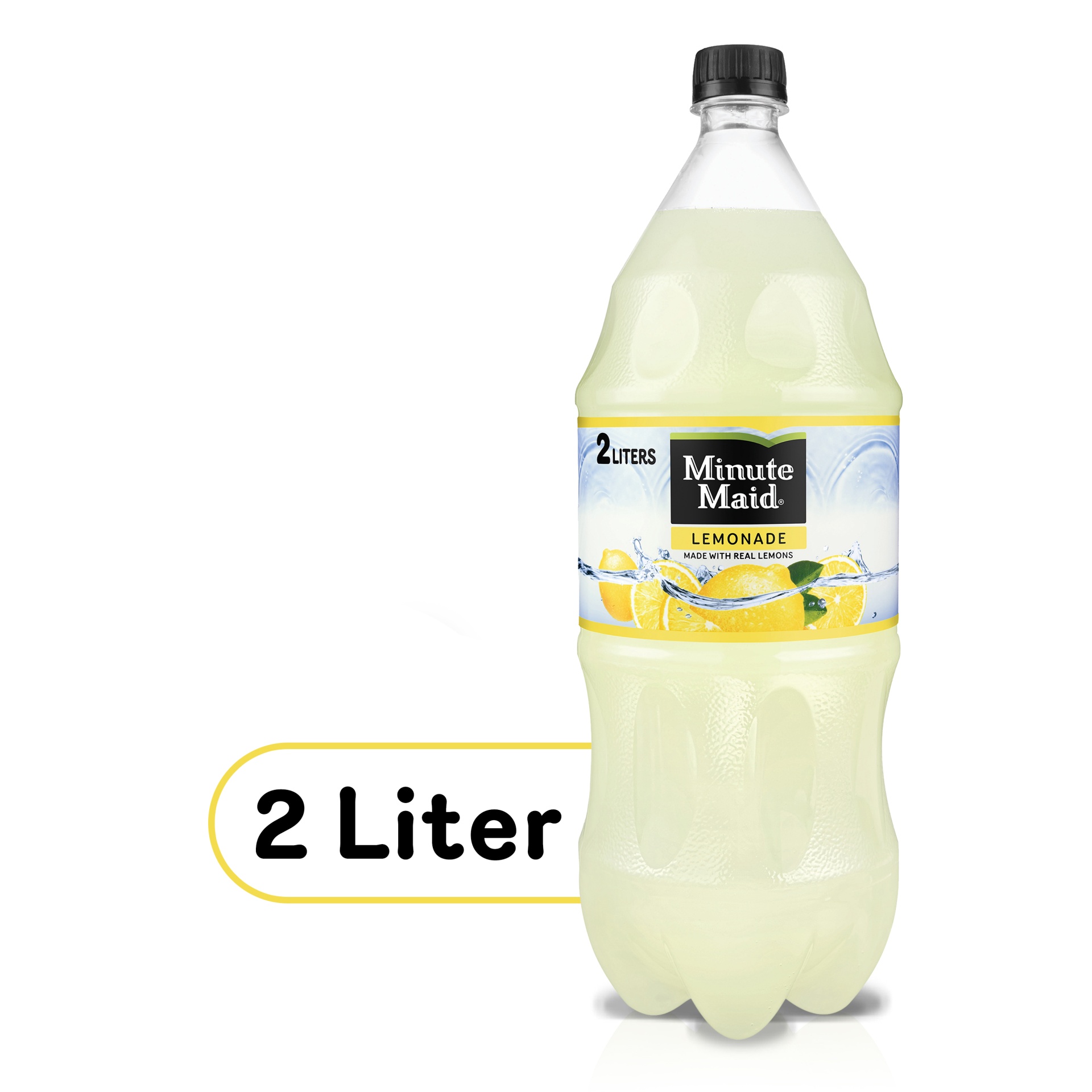 slide 1 of 1, Minute Maid Lemonade Bottle, 2 Liters, 2 liter