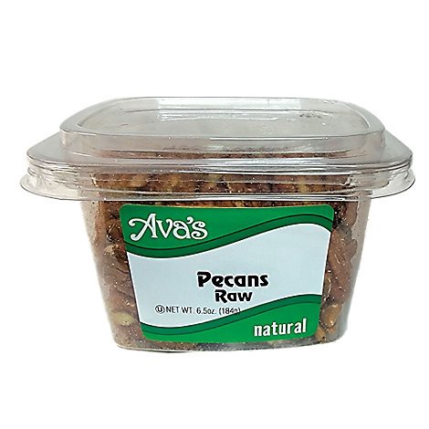 slide 1 of 1, Avas Raw Pecans - 6.5 Oz, 6.5 oz
