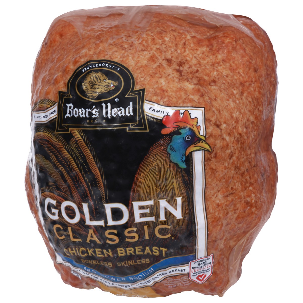 slide 4 of 9, Boar's Head Classic Golden Boneless Skinless Chicken Breast 1 ea, per lb