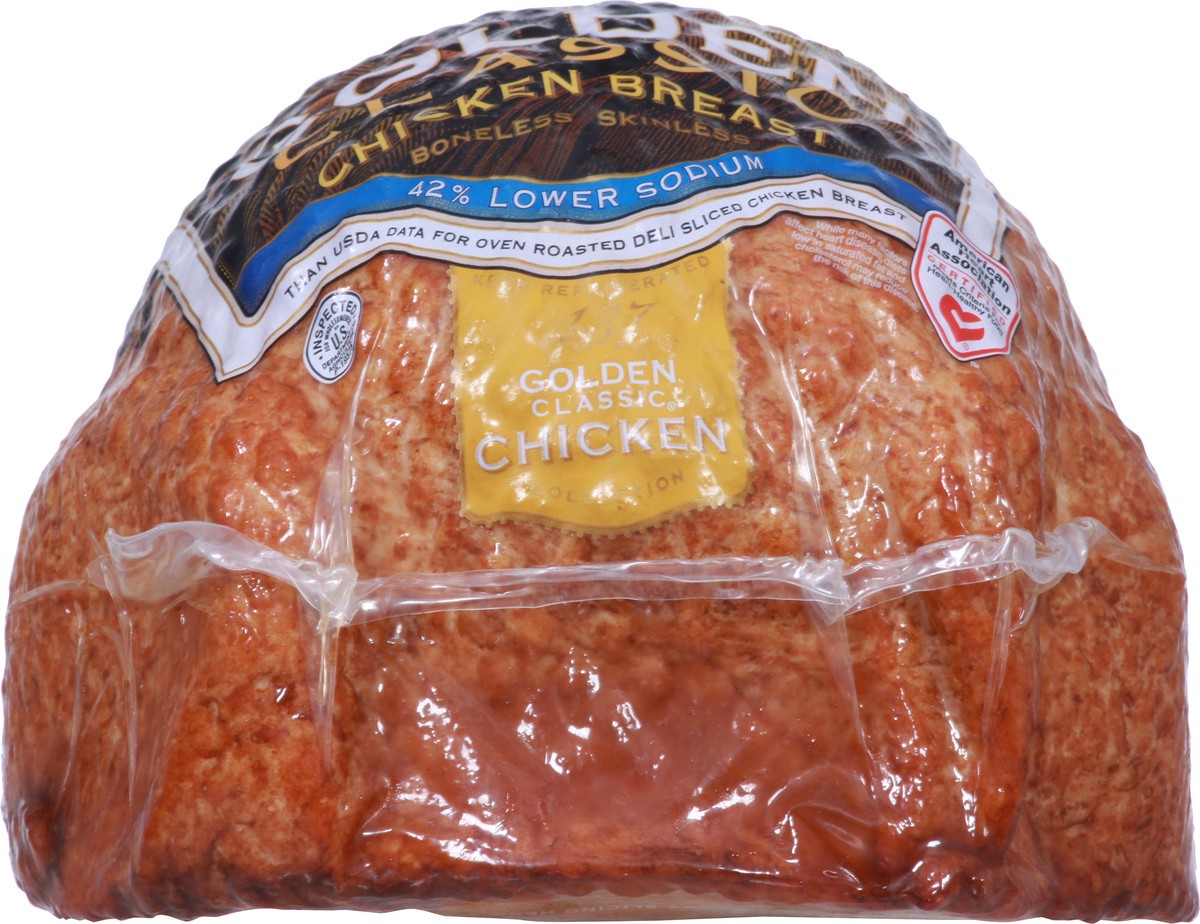 slide 8 of 9, Boar's Head Classic Golden Boneless Skinless Chicken Breast 1 ea, per lb