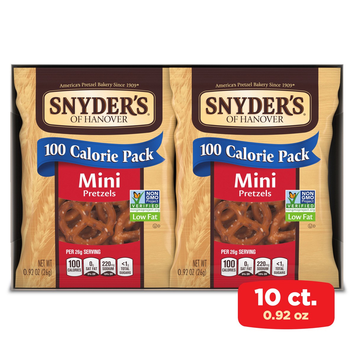 slide 1 of 6, Snyder's of Hanover Mini Pretzels, 9.2 oz