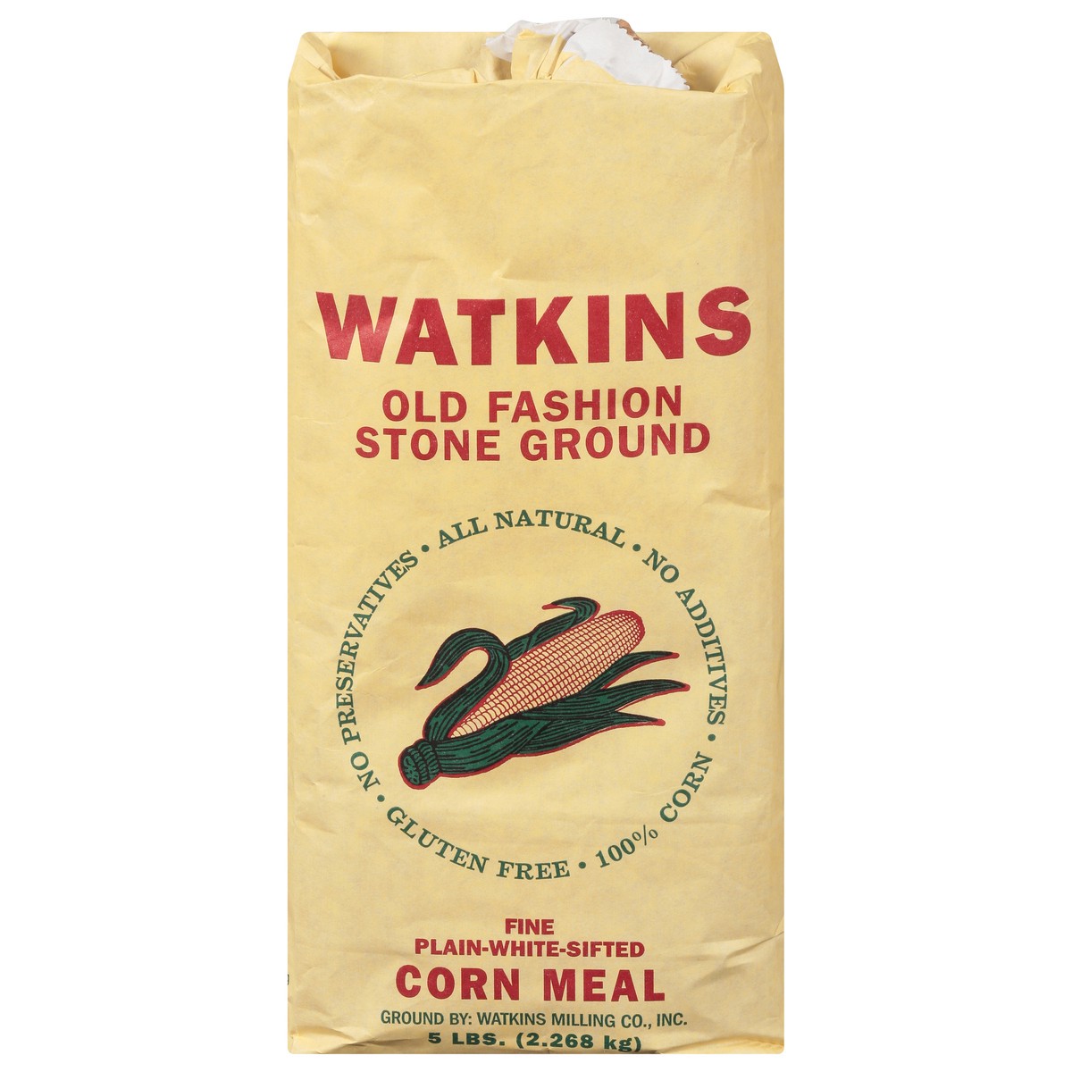slide 10 of 13, Watkins Plain-White-Sifted Fine Old Fashion Stone Ground Corn Meal 5 lb, 5 lb