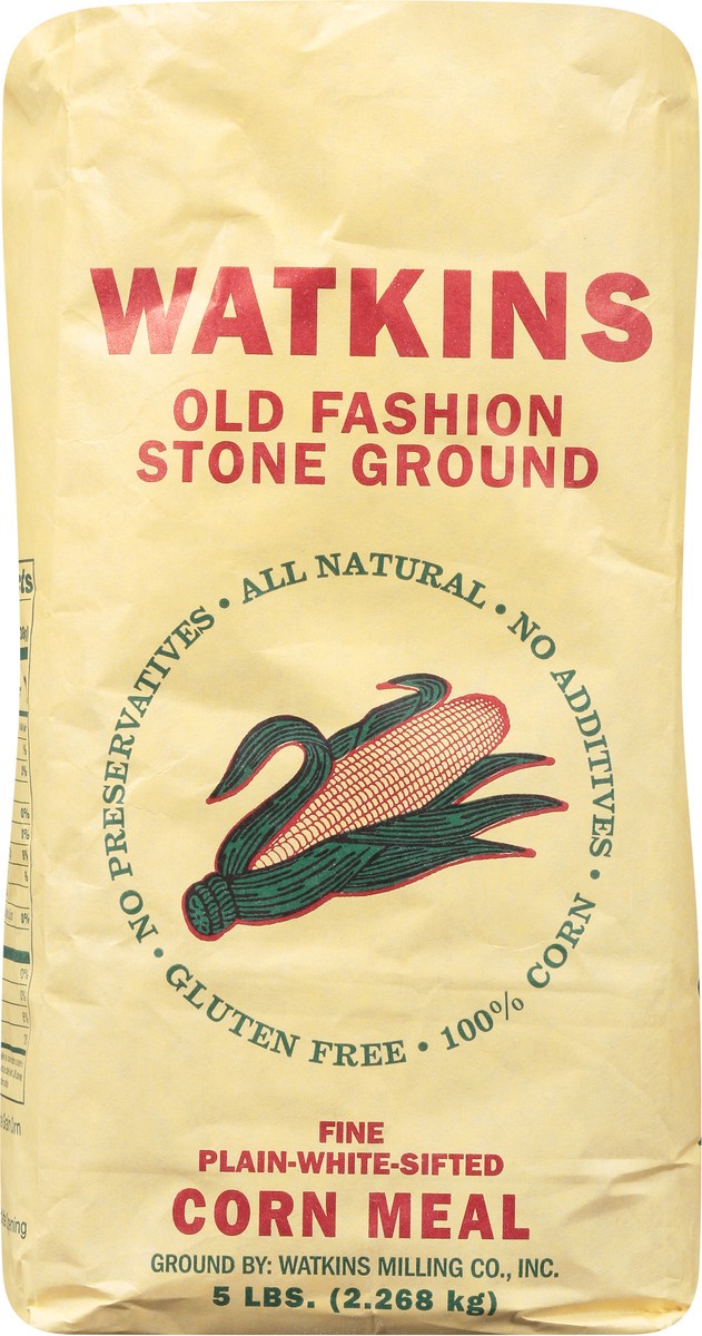 slide 3 of 13, Watkins Plain-White-Sifted Fine Old Fashion Stone Ground Corn Meal 5 lb, 5 lb