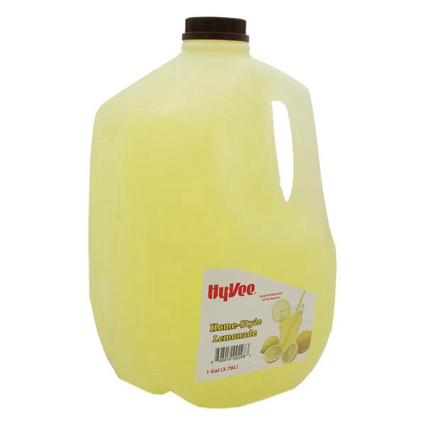 slide 1 of 1, Hy-Vee Home Style Lemonade, 1 gal
