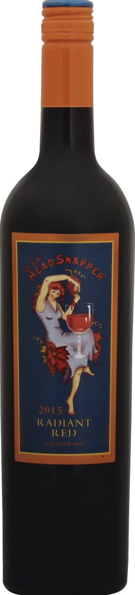 slide 3 of 3, Headsnapper Radiant Red Blend 750 ml, 750 ml
