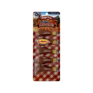 slide 1 of 1, Waggin' Train Country Style Drumettes Treats For Dogs, 5 ct; 3.5 oz; 100 gram