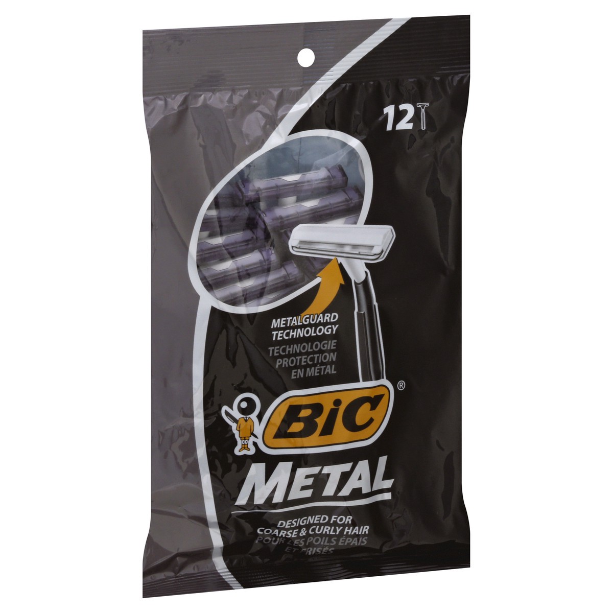 slide 2 of 9, BIC Metal Razors 12 ea, 12 ct