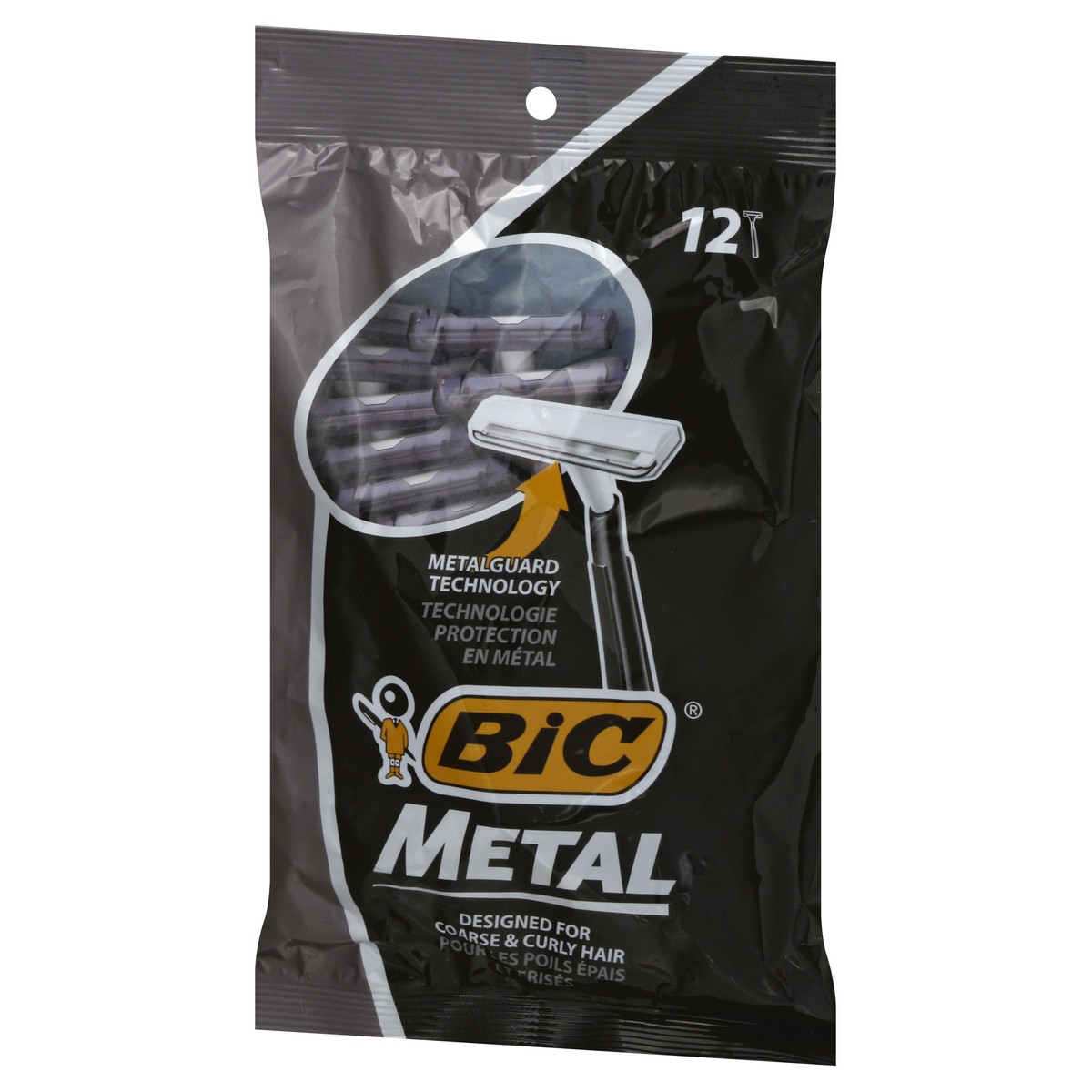 slide 3 of 9, BIC Metal Razors 12 ea, 12 ct