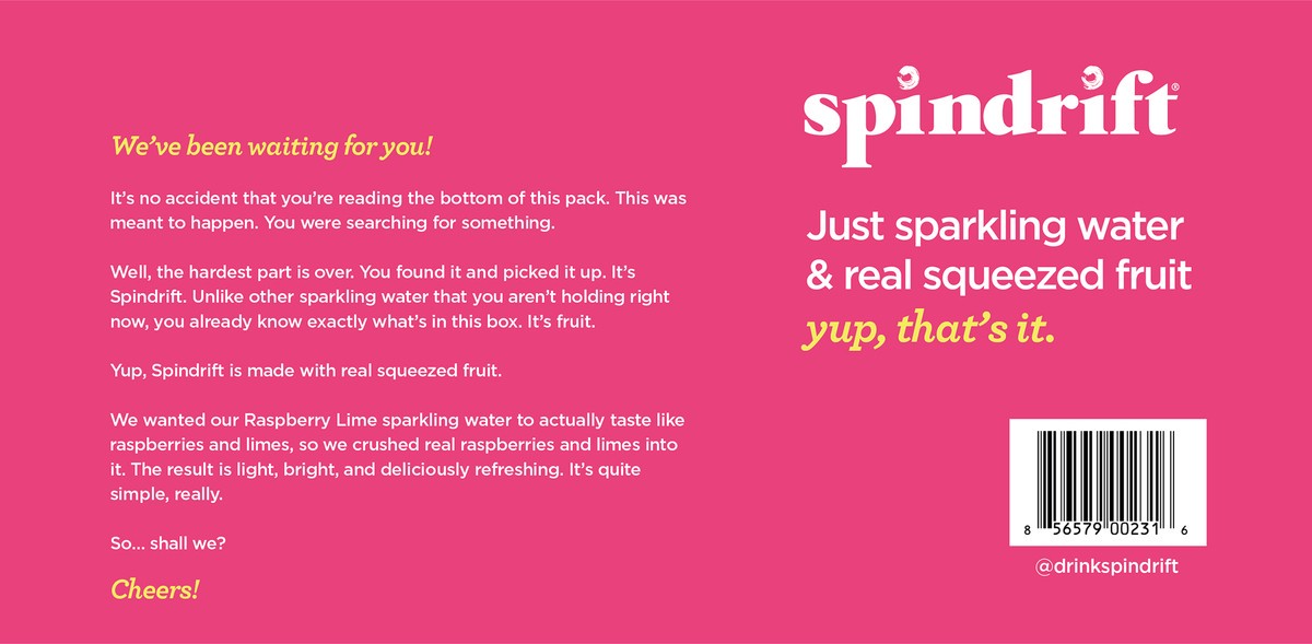 slide 2 of 9, Spindrift Raspberry Lime Sparkling Water - 96 fl oz, 96 fl oz