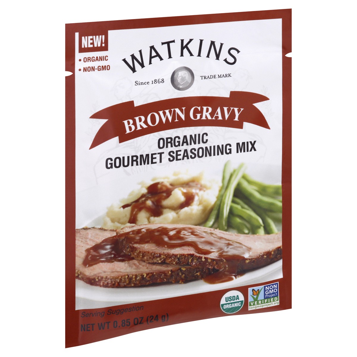 slide 9 of 9, Watkins Organic Brown Gravy 0.85 oz, 0.85 oz