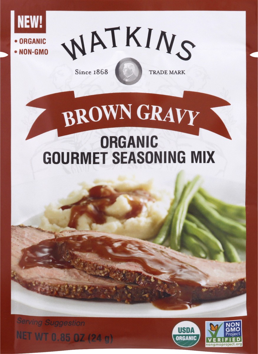 slide 3 of 9, Watkins Organic Brown Gravy 0.85 oz, 0.85 oz