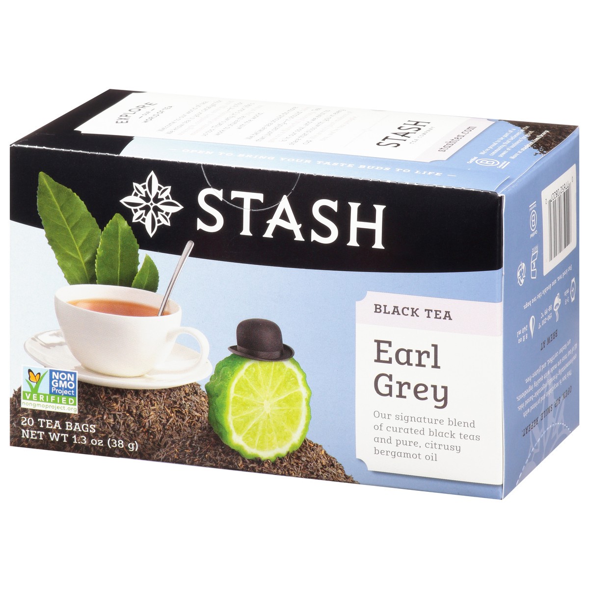 slide 3 of 12, Stash Tea Bags Earl Grey Black Tea - 20 ct, 20 ct