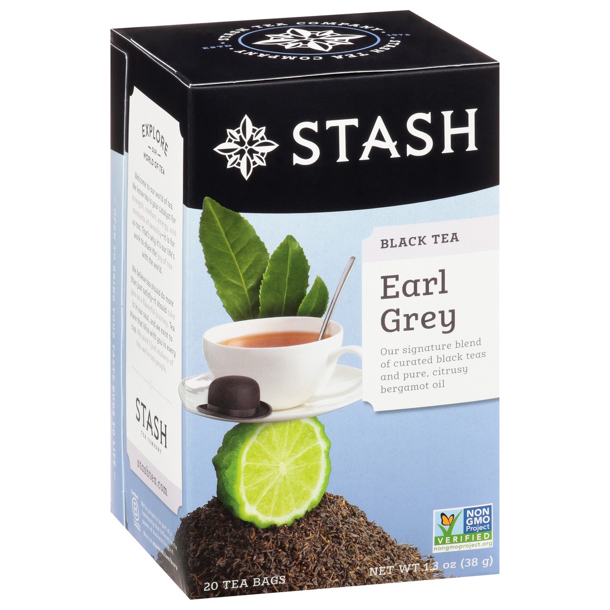 slide 6 of 12, Stash Tea Bags Earl Grey Black Tea - 20 ct, 20 ct