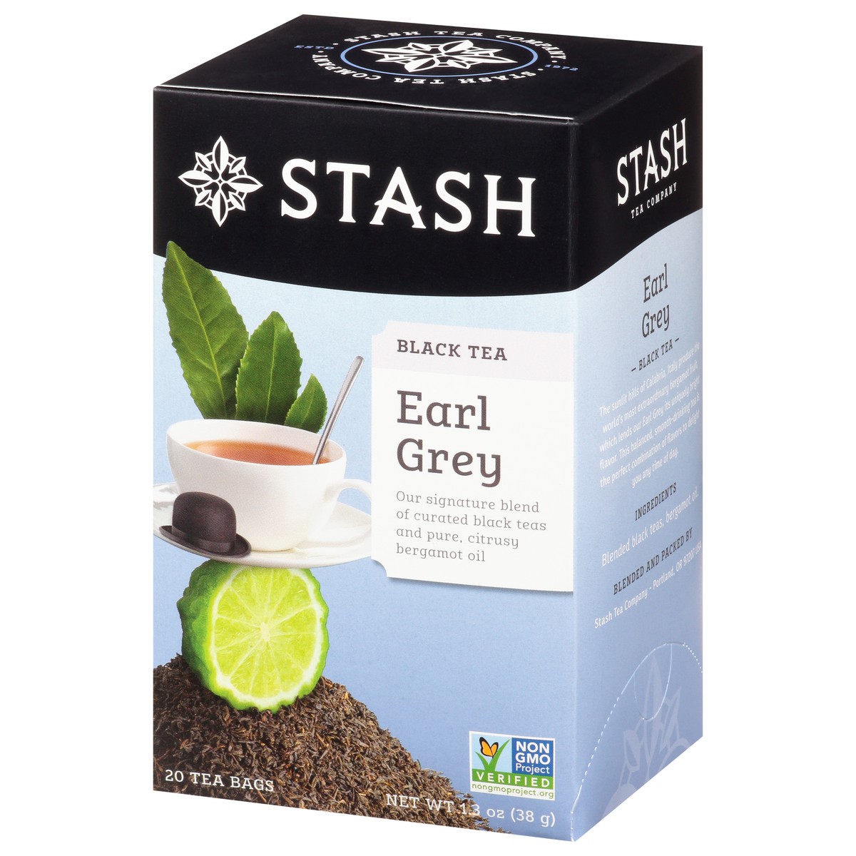 slide 9 of 12, Stash Tea Bags Earl Grey Black Tea - 20 ct, 20 ct