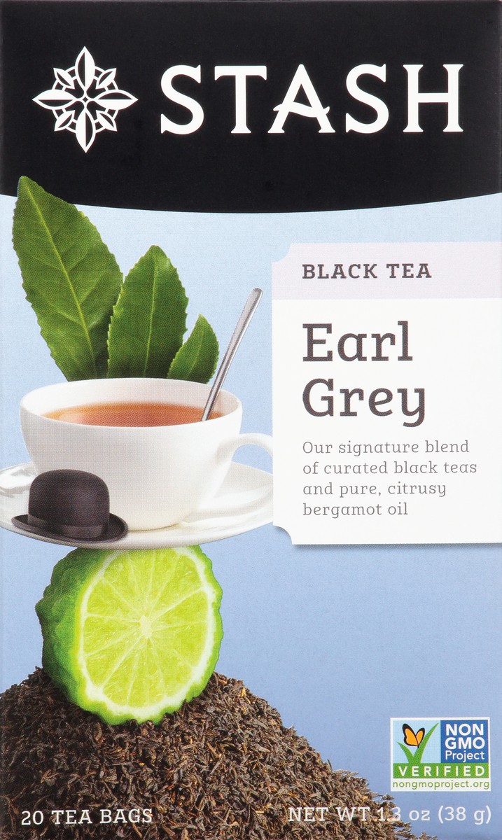 slide 1 of 12, Stash Tea Bags Earl Grey Black Tea - 20 ct, 20 ct