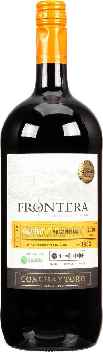 slide 1 of 9, Frontera Argentina Malbec 1.5 lt Bottle, 1.50 liter