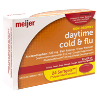 slide 4 of 9, Meijer DayTime Cold & Flu, 24 ct