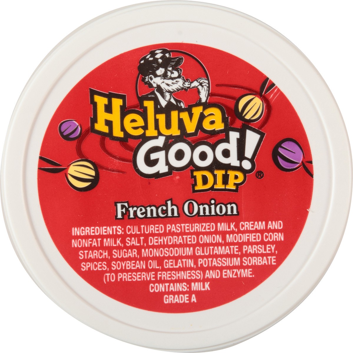 slide 5 of 8, Heluva Good! French Onion Dip, 8 oz, 8 oz