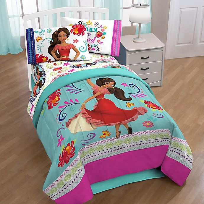 slide 1 of 1, Disney Elena of Avalor Dancing Script'' Twin/Full Comforter'', 1 ct