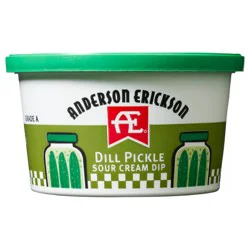 Anderson Erickson Dairy AE Dairy Dill Pickle Sour Cream Dip 8oz Tub