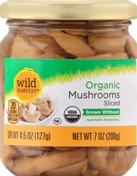 Wild Harvest Organic Mushroom Slices