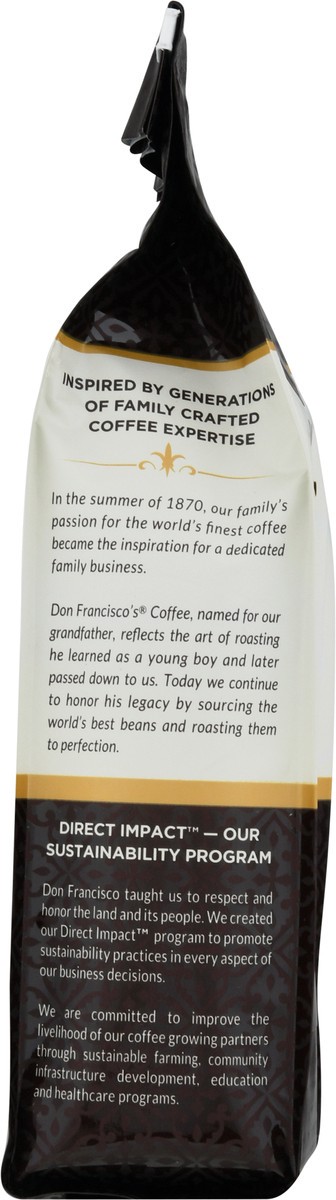 slide 7 of 9, Don Francisco's Family Reserve Medium Roast Ground Vanilla Nut Coffee 12 oz, 