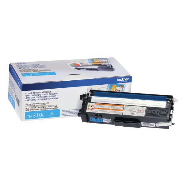 slide 1 of 10, Brother Tn-310C Cyan Toner Cartridge, 1 ct