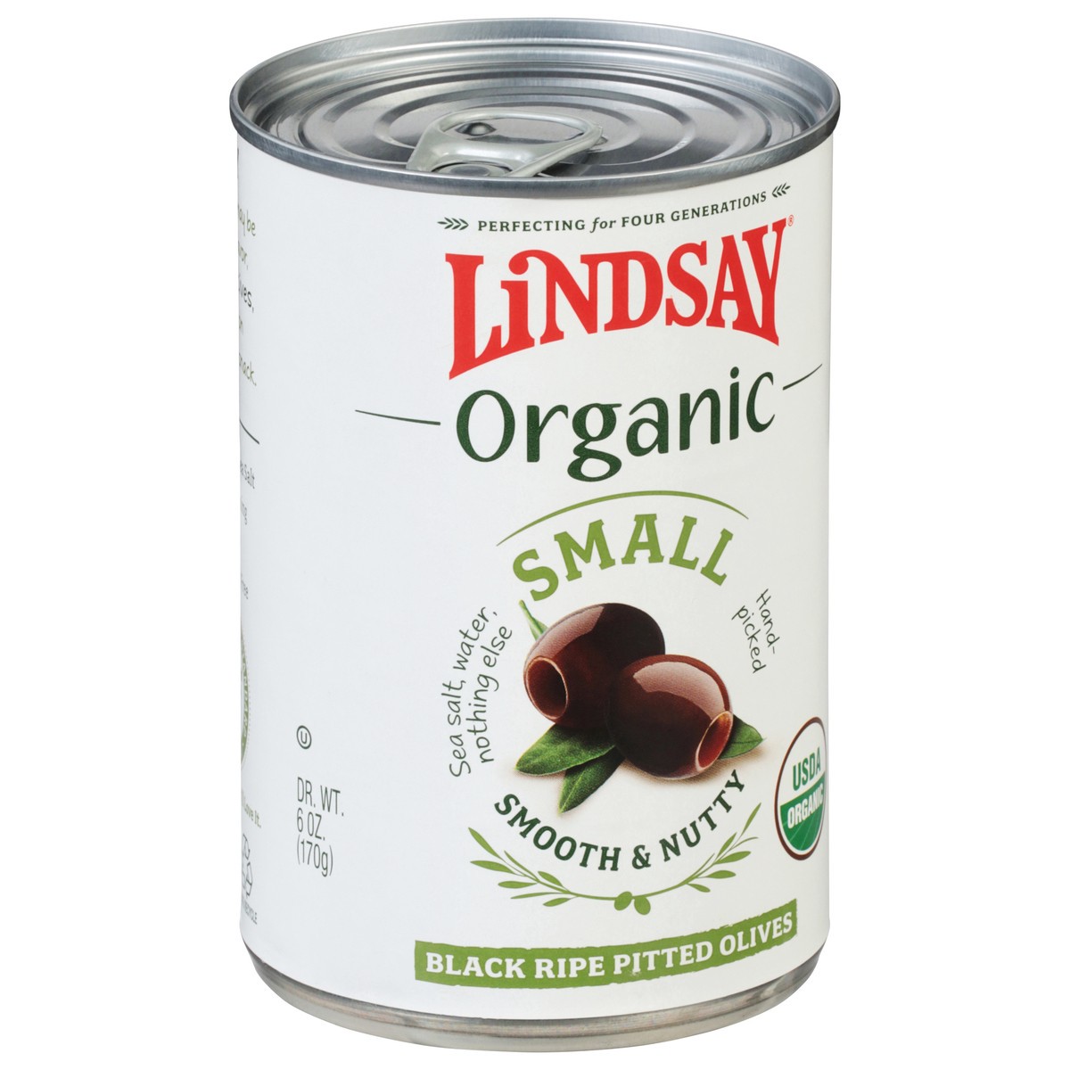 slide 2 of 9, Lindsay Organic Black Ripe Pitted Olives Small 6 oz, 6 oz