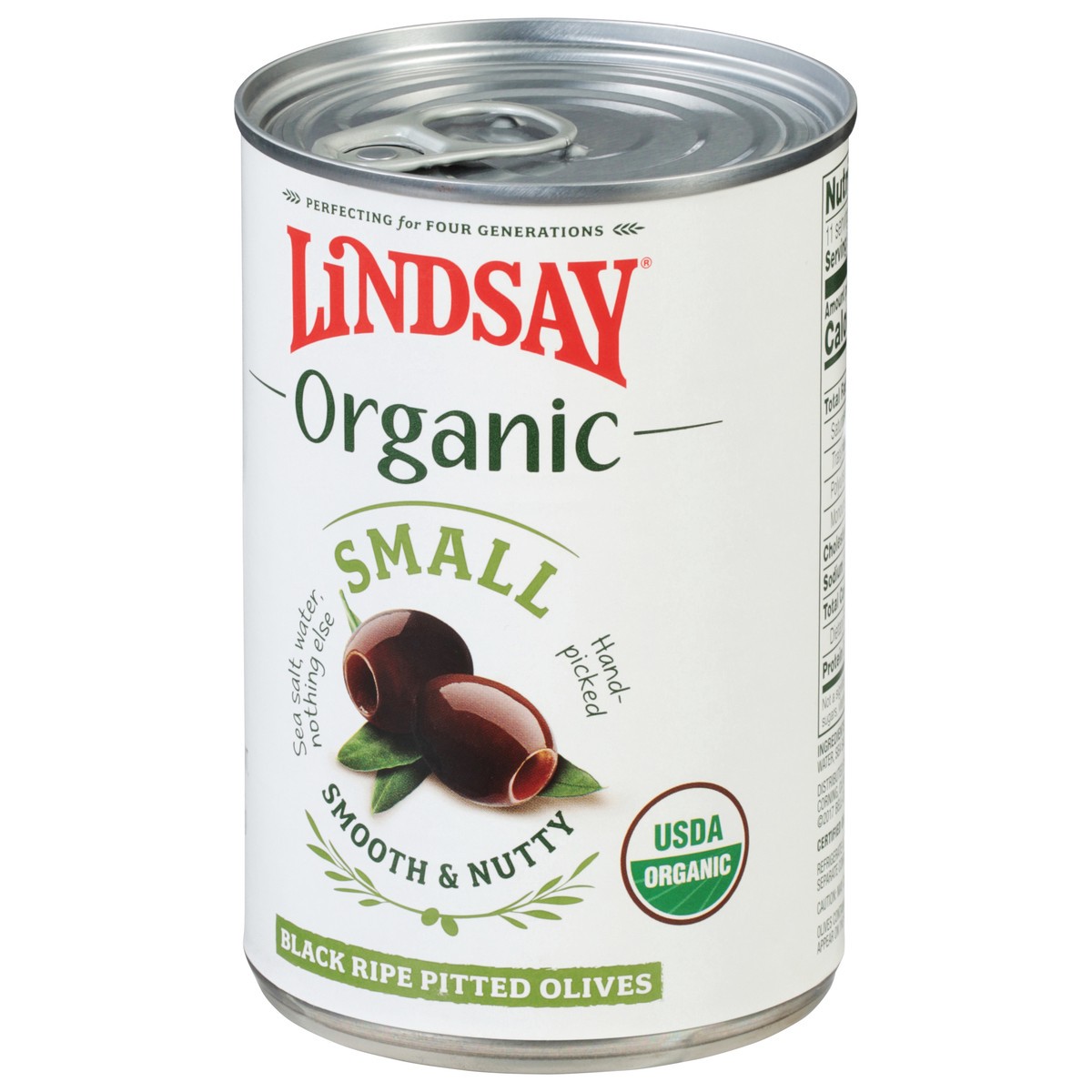 slide 3 of 9, Lindsay Organic Black Ripe Pitted Olives Small 6 oz, 6 oz