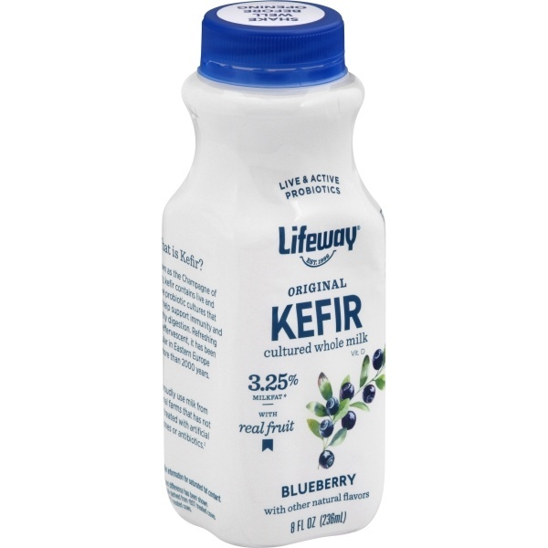 Lifeway Blueberry Whole Milk Kefir 8 Oz | Shipt