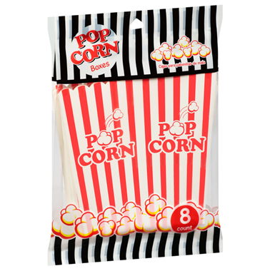 slide 1 of 1, Brite Concepts Popcorn Boxes, 8 ct