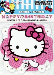 Unique Hello Kitty And Friends Large Banner