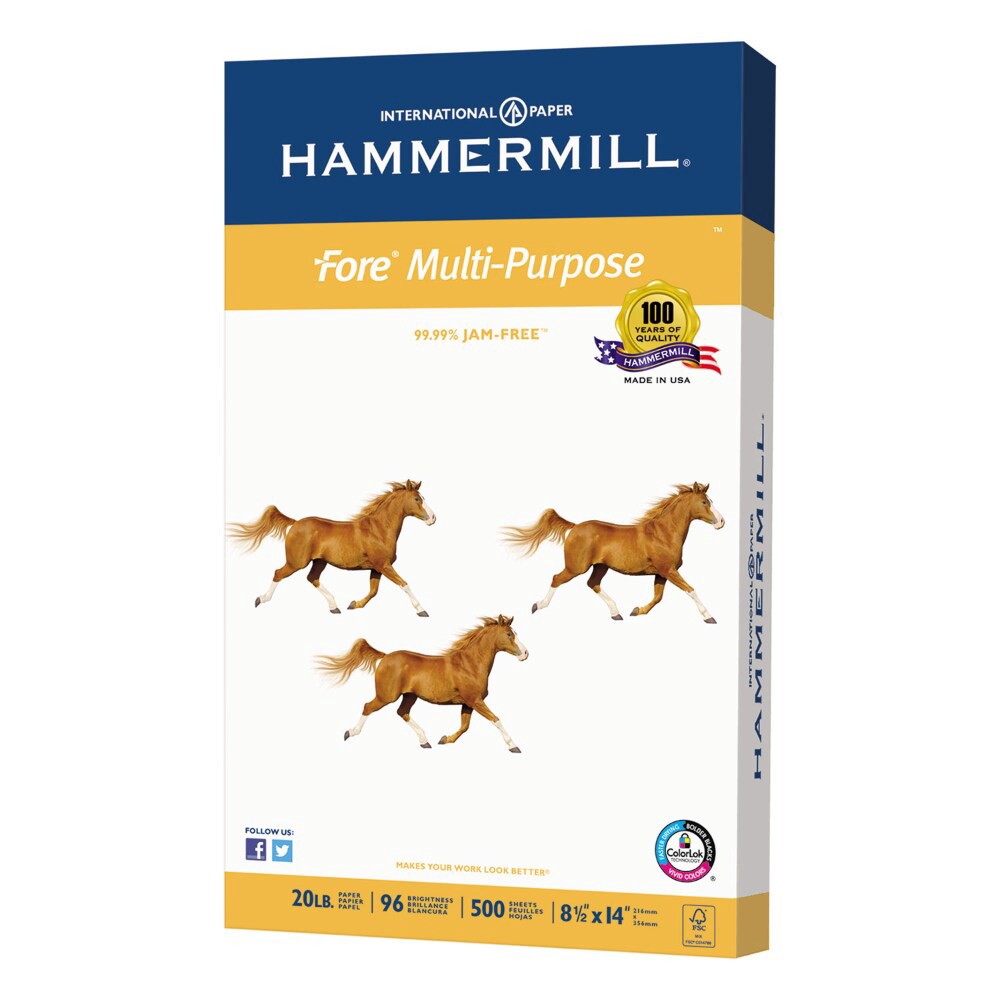 slide 5 of 6, Hammermill® Fore™ Multipurpose Paper, 500 ct