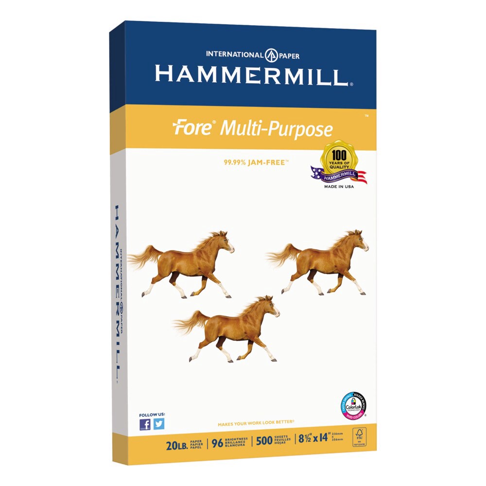 slide 4 of 6, Hammermill® Fore™ Multipurpose Paper, 500 ct