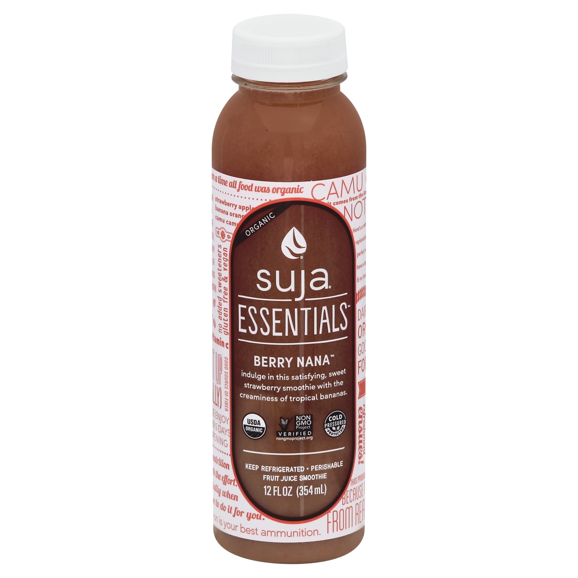 slide 1 of 1, Suja Berry Nana Organic Fruit Juice 12 Fl. Oz. Bottle, 12 fl oz