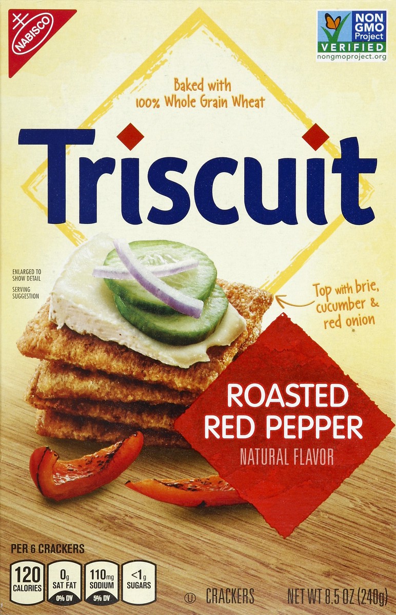 slide 2 of 6, Triscuit Crackers 8.5 oz, 8.5 oz