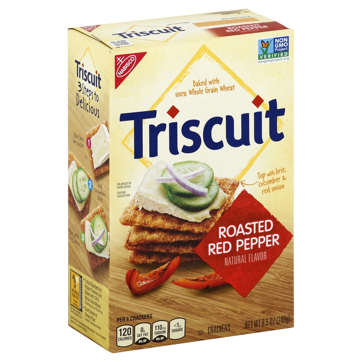 slide 5 of 6, Triscuit Crackers 8.5 oz, 8.5 oz