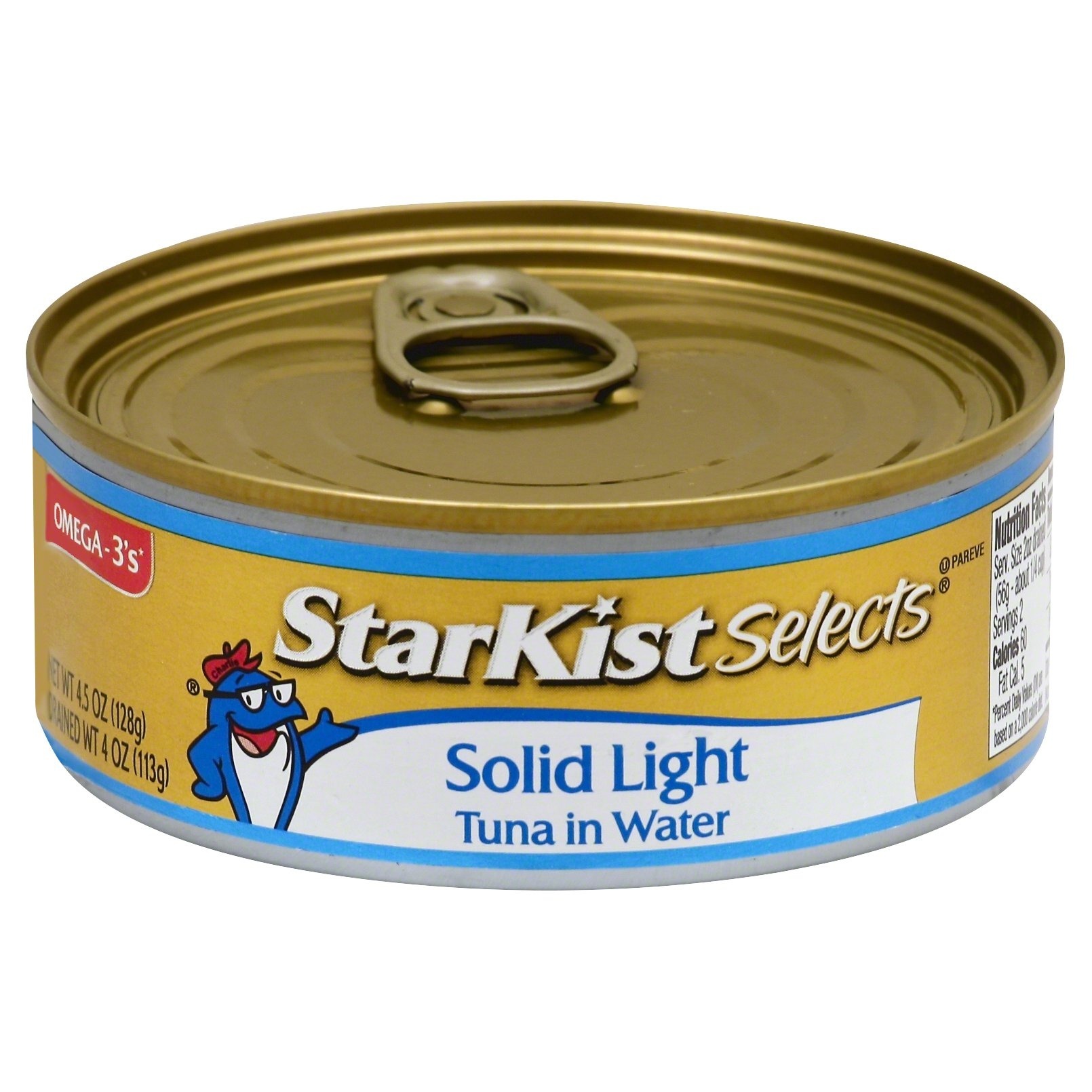 slide 1 of 1, StarKist Selects Solid Light Tuna in Water, 4.5 oz