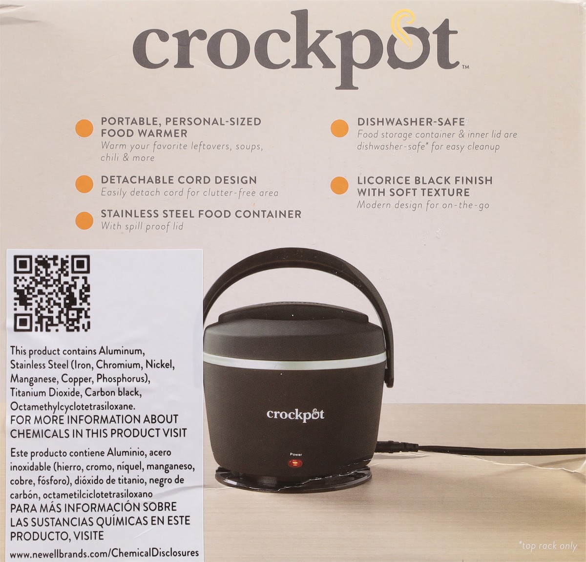 slide 8 of 11, Crock-Pot 20 Ounce Round Lunch Crock 1 ea, 1 ct