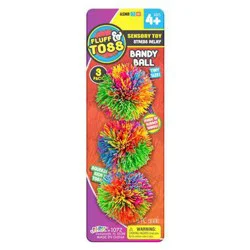 Fluff & Toss Bandy Balls, 3 Pack