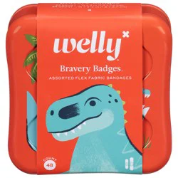 Welly Bravery Bandages Assorted Flex Fabric Bandages 48 ea