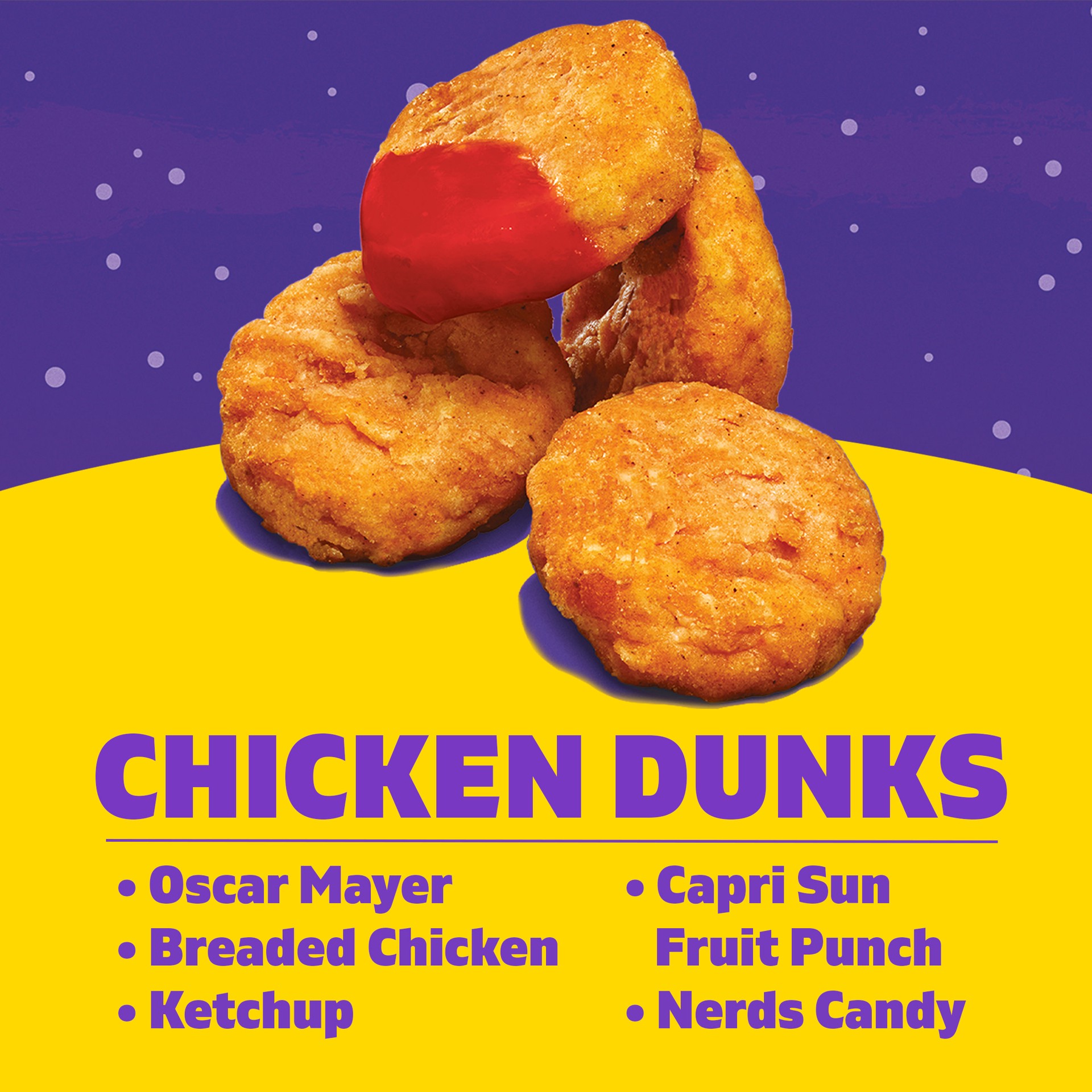 slide 3 of 5, Lunchables Chicken Dunks, 9.8 oz